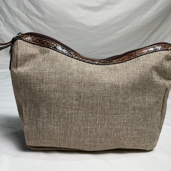 London Fog Tan & Brown Hand Bag - Picture 2 of 3